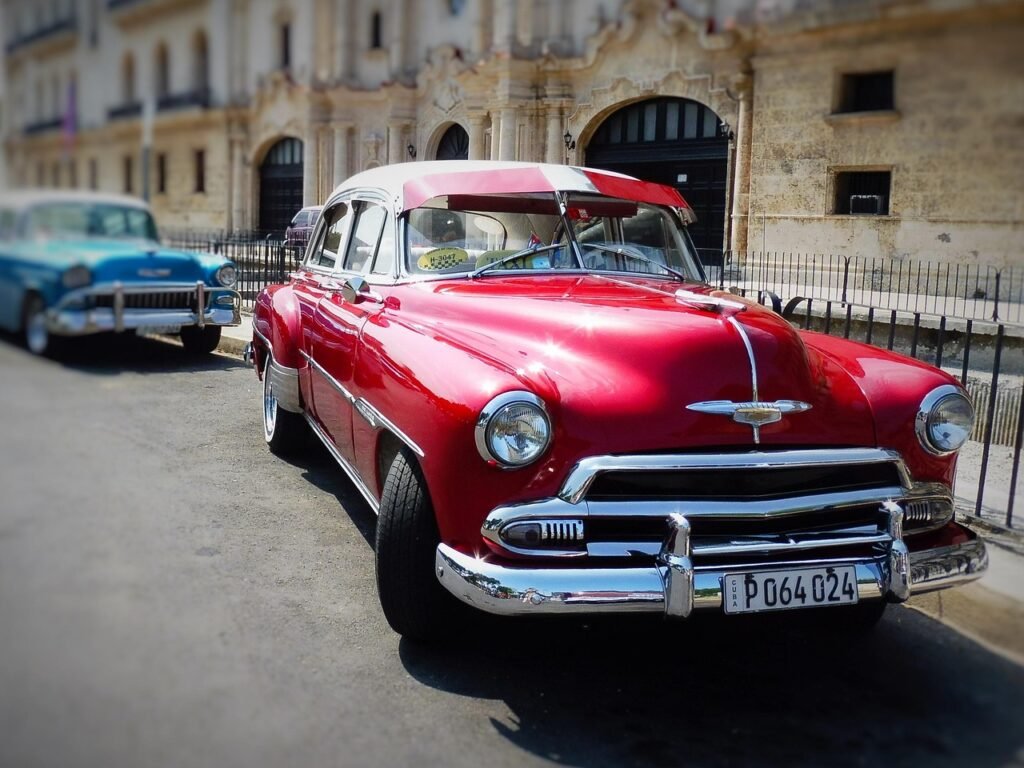 havana, cuba, automobile, antique car, classic, crom, summer, maintained, nature, rarity, retro